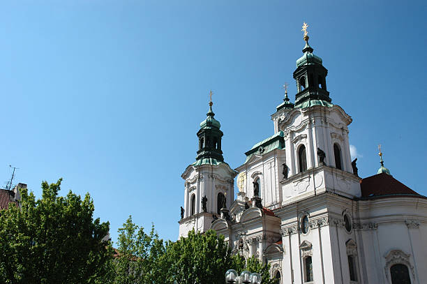 St. Nicholas Church Old Town Square Prague Czech Republic