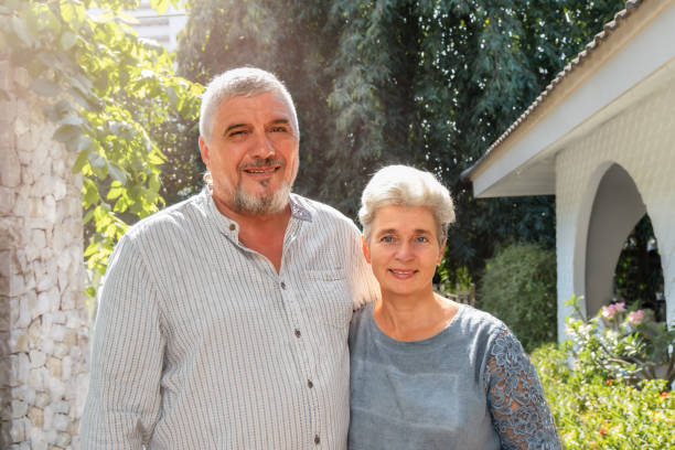 istock Portrait of an elderly couple 1470682570