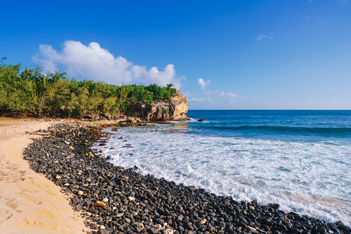 Poipu Shipwreck Beach Kauai Hawaii USA