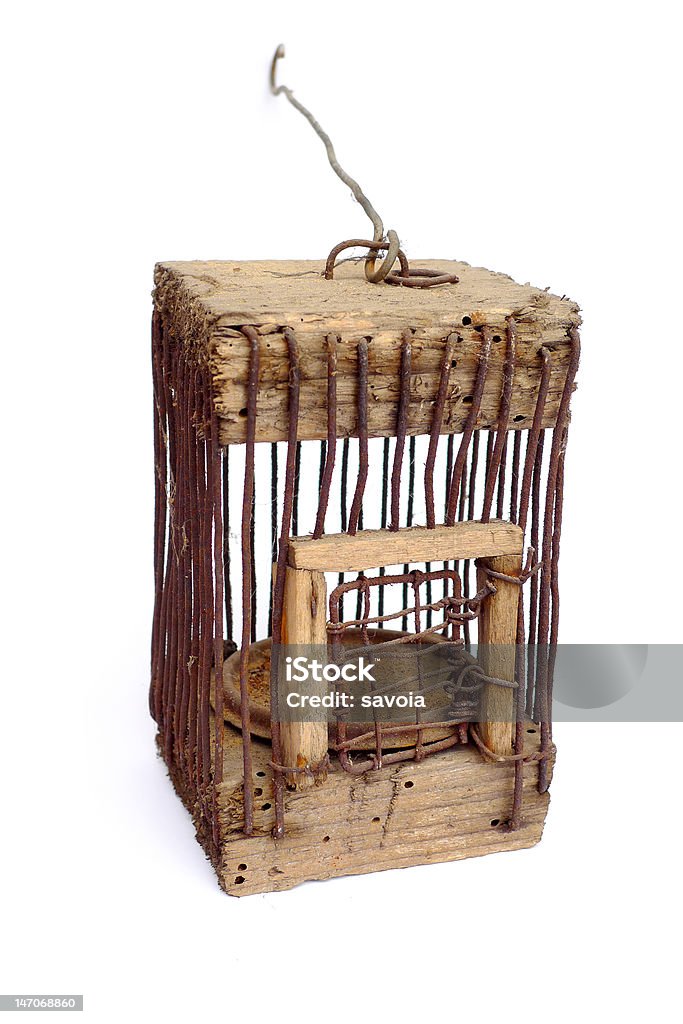 Molto vecchio cage - Foto stock royalty-free di Antico - Condizione