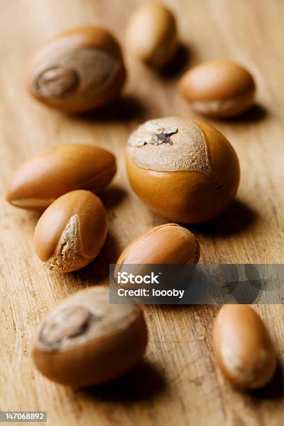 Shea And Argan Nuts Stock Photo - Download Image Now - African Culture, Brown, Close-up