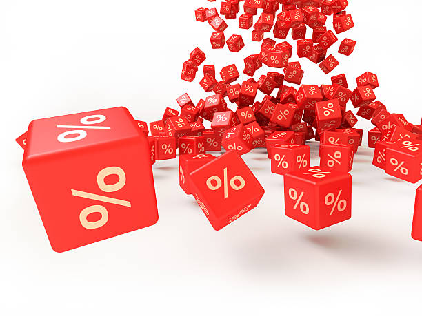istock A print advertisement of a sales concept showing red dice 147069155