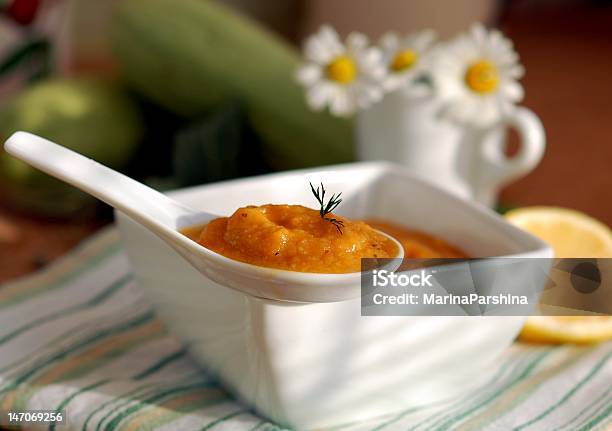 Puree Z Warzyw - zdjęcia stockowe i więcej obrazów Bez ludzi - Bez ludzi, Biały, Cukinia