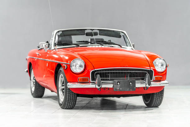 istock red historically cabriolet car, background and wallpaper 1470696135