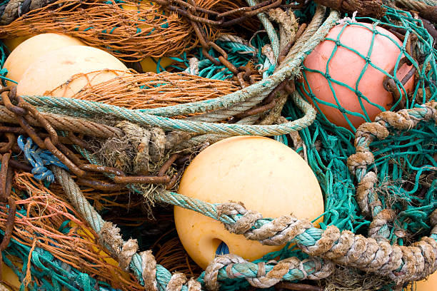 istock Floats in fishing nets 147069940