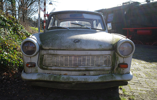 Lieren, Netherlands Feb 28 2023 An old Trabant 601. This car was build in the DDR from 1964 to 1990.