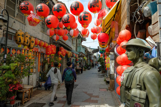 Shennong Street w Tainan, Tajwan – zdjęcie