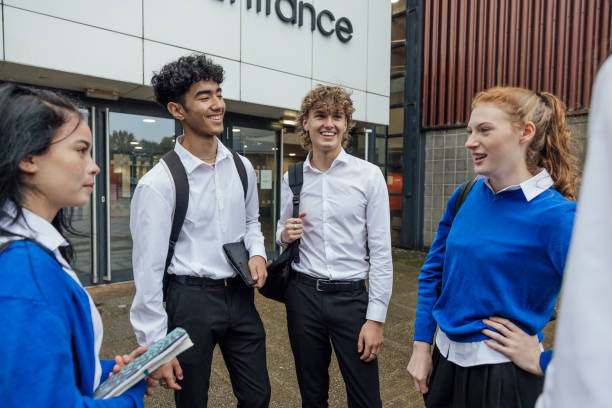 istock Catching Up With School Friends 1470710465