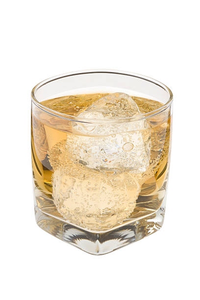 Scotch and Water stock photo