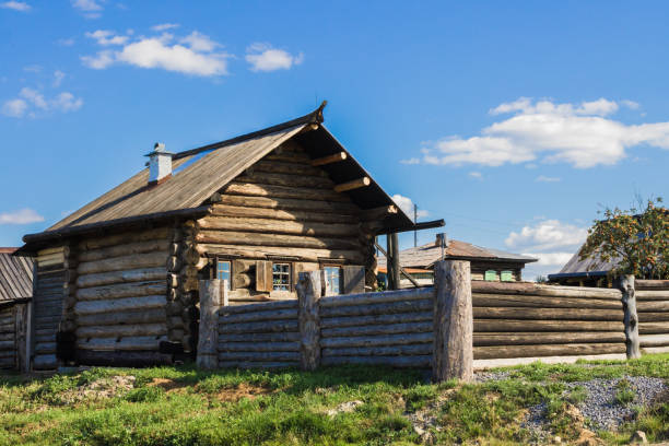 istock Old rural house in Russia 1470716938