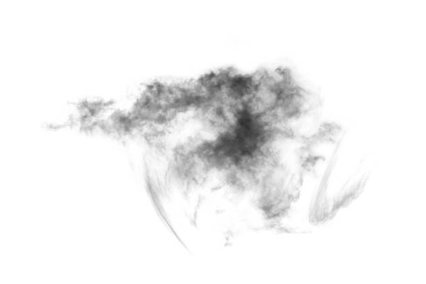 istock Cloud Isolated on white background,Smoke Textured,Abstract black 1470718083