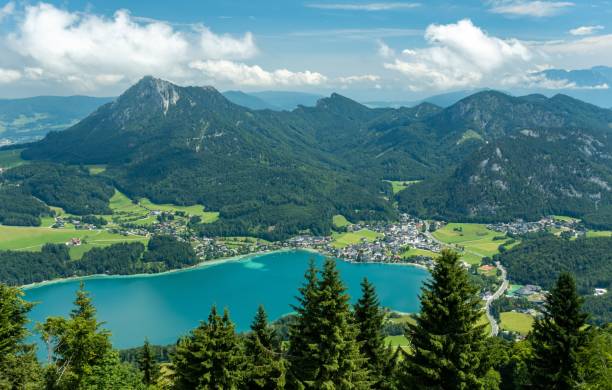 istock Fuschl seen from Filbling 1470718481