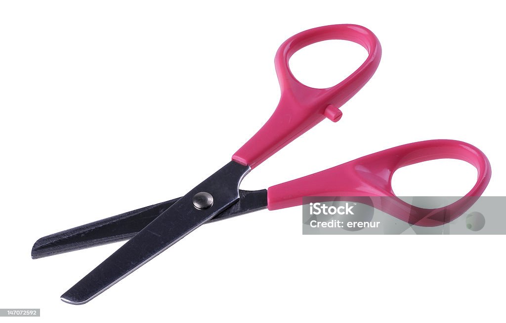 scissor cor-de-rosa - Foto de stock de Aberto royalty-free