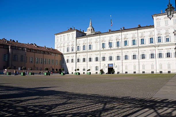 istock Front side of Royal Palace - Turin 147072958
