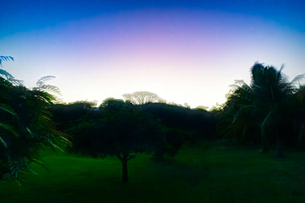 Sunset over Guanacaste, Costa Rica.