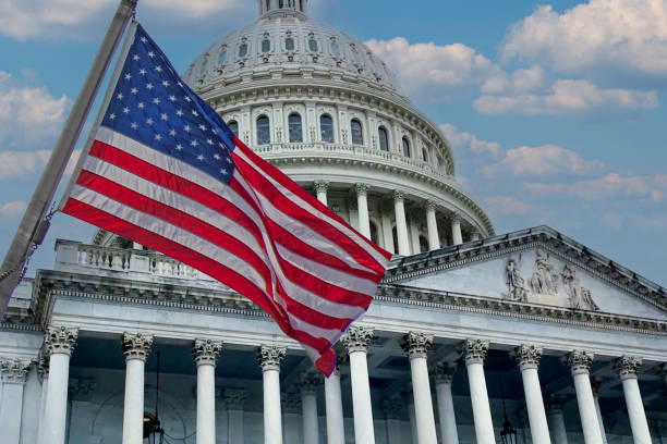 istock Divided American Politics 1470729870