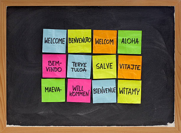 istock welcome in a dozen of languages 147073412