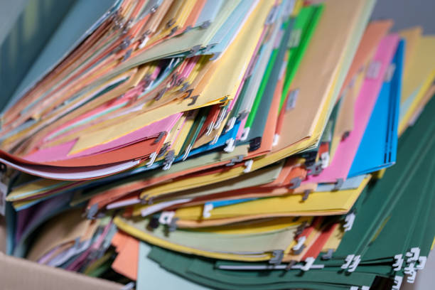 200+ Messy Office Desk Stack Of Paper Files And Magazines Stock Photos ...