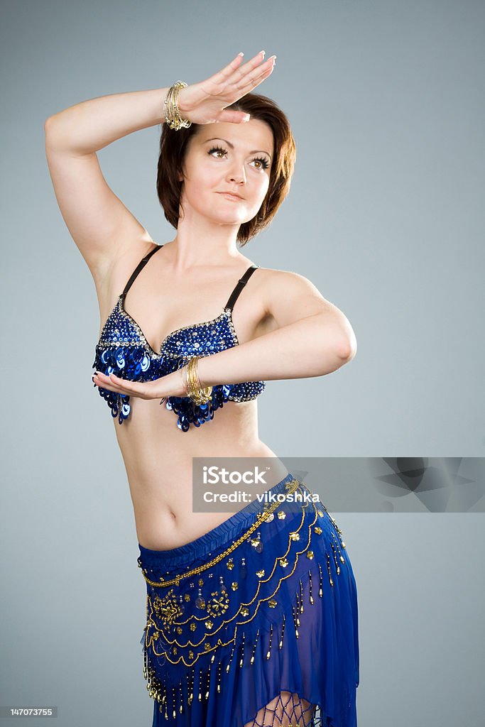 Belly-dancer Pretty young belly dancer Activity Stock Photo