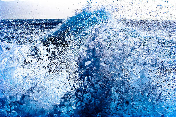 Ocean Wave Water Splash stock photo