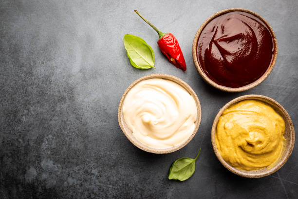 istock Classic set of sauces 1470740312