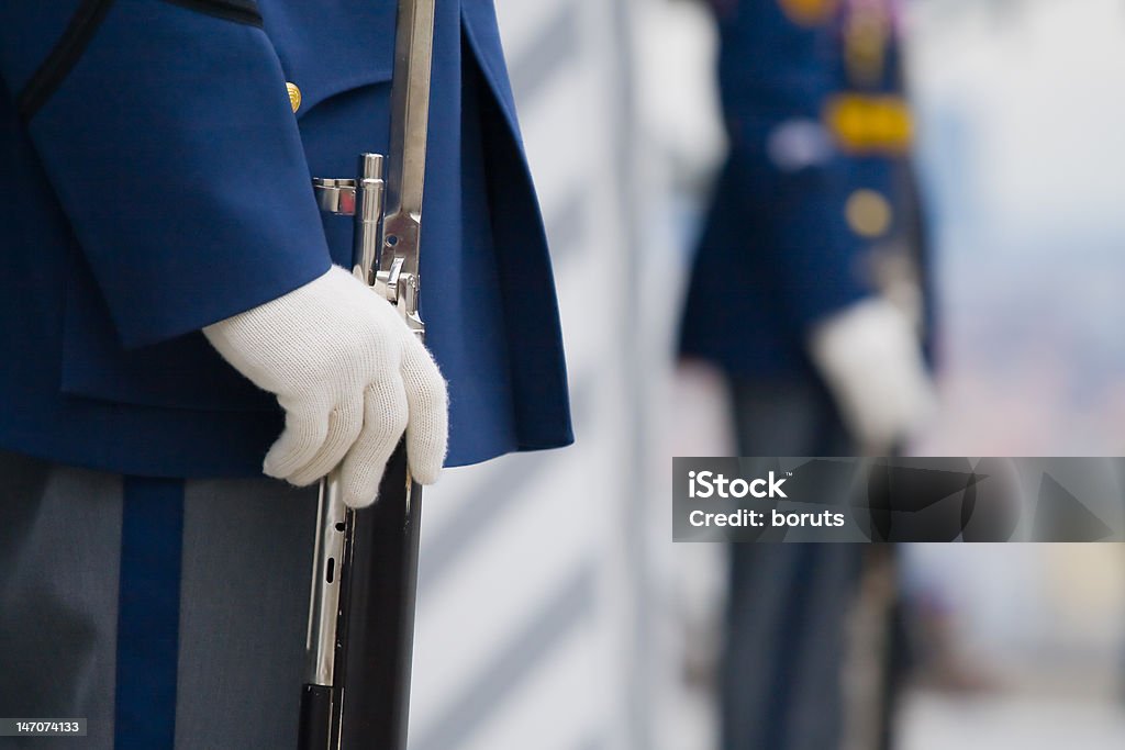 Des gants blancs - Photo de Garde d'honneur libre de droits