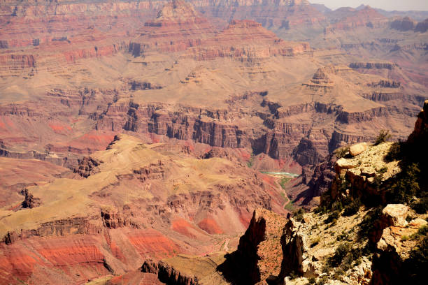 istock Hazy Blue Sky Grand Canyon Arizona 1470741553