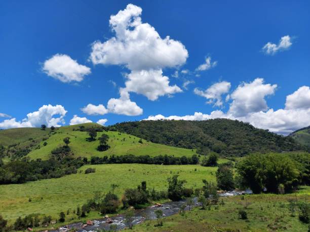 istock Beautiful view of valley in sunny day 1470746903