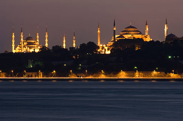 istock Blue Mosque and Hagia Sofia, Turkey-Istanbul 147074694