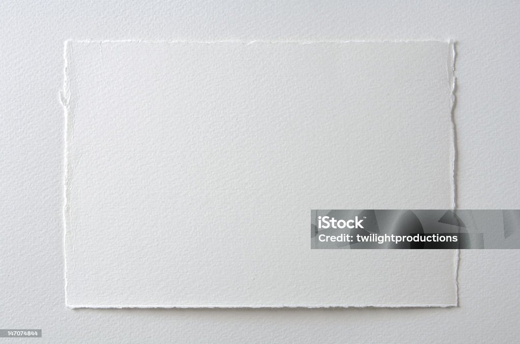 Cold Pressed Watercolor Paper Stock Photo - Download Image Now