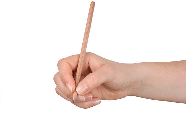 istock Pencil in woman hand 147074905
