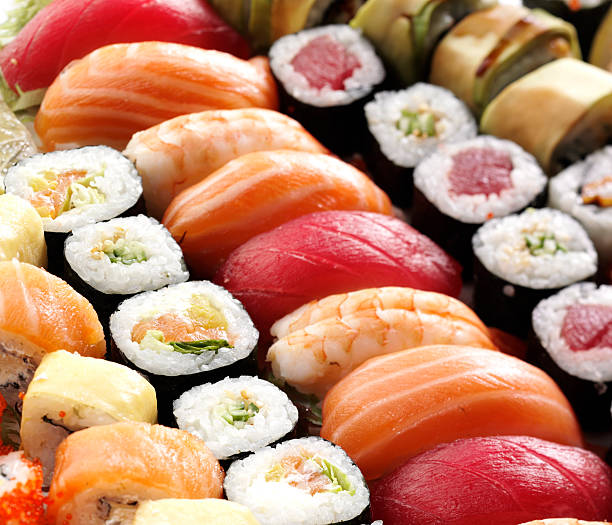 istock fresh japanese sushi 147074912