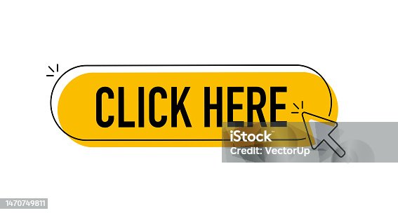 istock Click here button with hand pointer clicking 1470749811