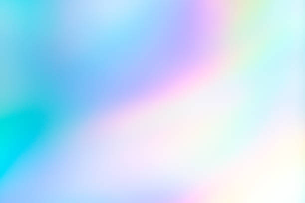istock Abstract holographic neon foil background, iridescent colors 1470749822