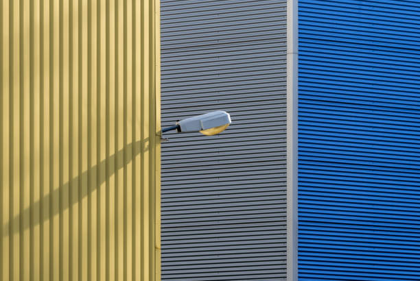 istock Full Frame Shot Of Closed Warehouse Corner 1470751395