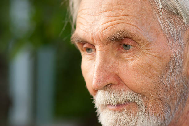 istock Portrait of elderly man 147075202