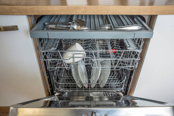 istock New open dish washer in the kitchen 1470753743