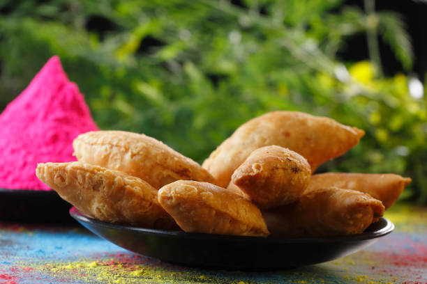 istock Gujiya  an Indian Holi special snacks 1470757360