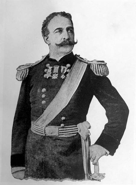istock Antique illustration - portrait of General Nelson A. Miles 1470757472