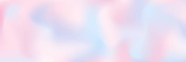 ロマンチックなグラデーションの空のパターン。巻雲のグラデーション背景。ピンクと青の色。ベクター抽象的コンセプト。 - fluffy点のイラスト素材／クリップアート素材／マンガ素材／アイコン素材