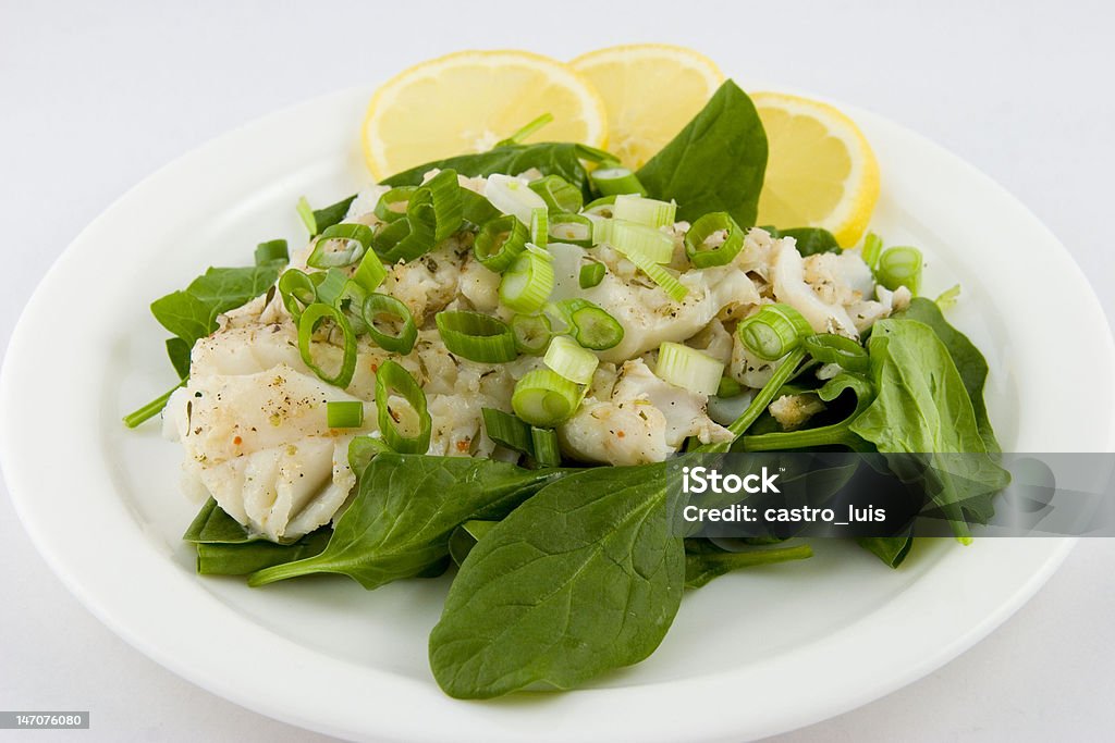 Salada de bacalhau - Foto de stock de Alimentação Saudável royalty-free