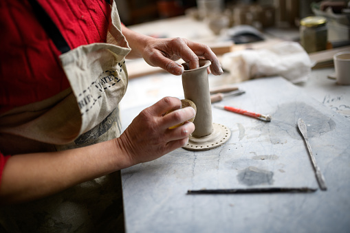 Ceramics pottery craft workshop: