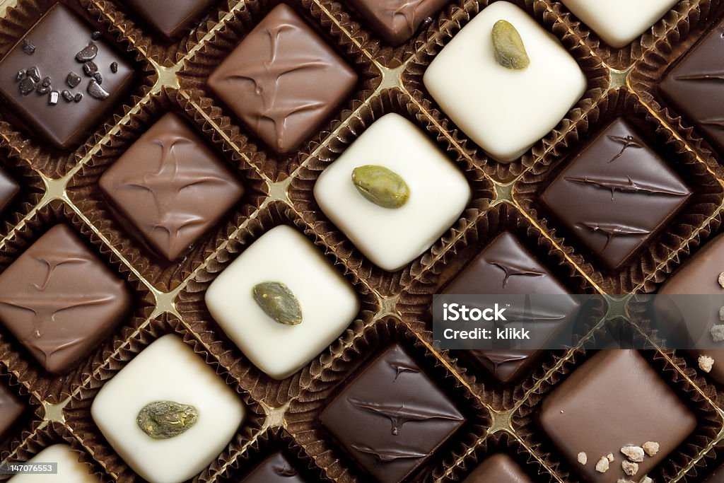 Boîte de chocolats de qualité - Photo de Aliment libre de droits