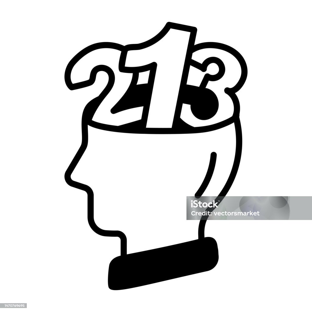 Brain Math Drawings Mathematical Brain Stock Illustration - Download Image Now - Brain ...
