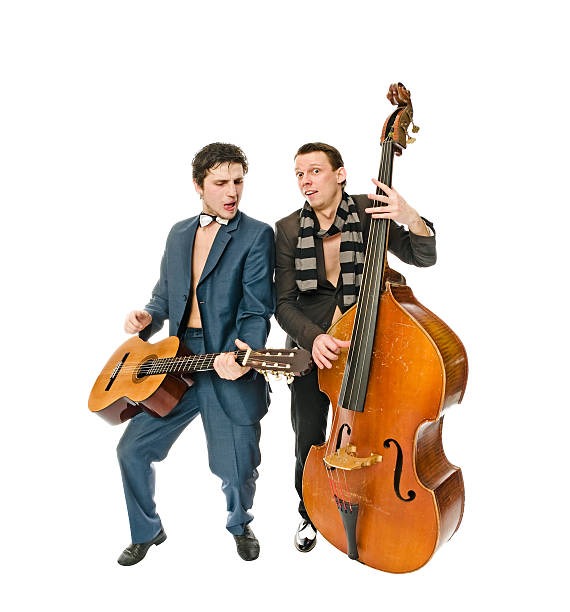 Musicians stock photo