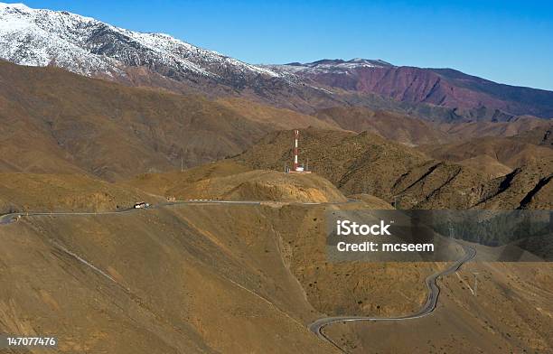 Höhenweg Stockfoto und mehr Bilder von Atlasgebirge - Atlasgebirge, Berg, Berggipfel