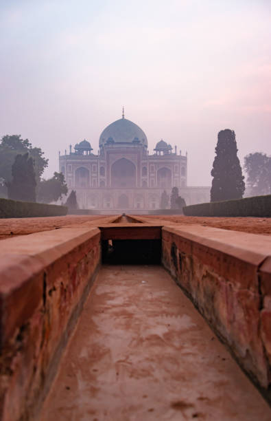 istock humayun tomb at misty morning from unique perspective 1470774797