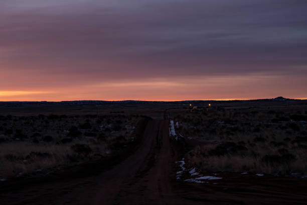 istock Sunrise view in the desert 1470777812