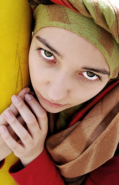 istock Beautiful young muslim woman 147077788