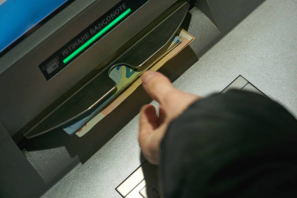 istock withdrawal of banknotes in an ATM 1470780345